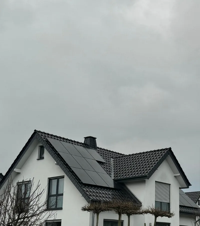 Neubau in Paderborn mit 14,44 kWp Photovoltaikanlage